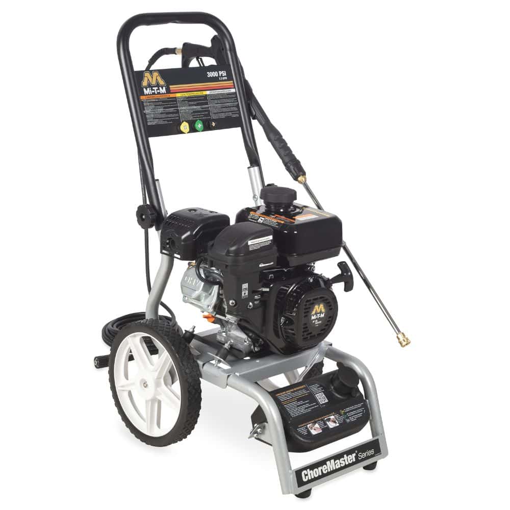 PCE ChoreMaster® Series Gasoline Direct Drive Horizontal 3000 PSI 2.3 GPM California Complaint (CM 3000 4MMC) Mi T M PCE ChoreMaster® Series Gasoline Direct Drive Horizontal 3000 PSI 2.3 GPM California Complaint (CM 3000 4MMC) Mi T M