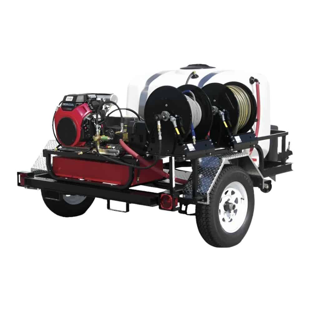 PCE Pressure Pro Tow Pro Trailer 8 GPM 3500 PSI (TRHDCV8035HG) PP