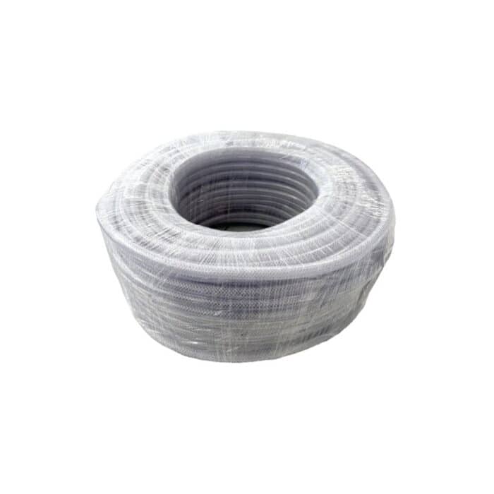 PCE Clear Poly Braided Hose RAMPAGE