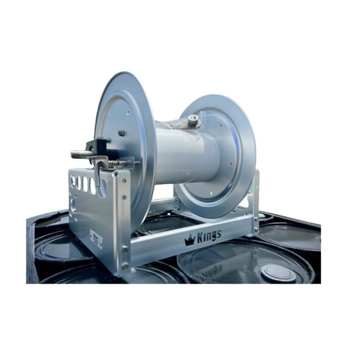 PCE Kings Hose Reel 12in Aluminum Manual Hose Reel