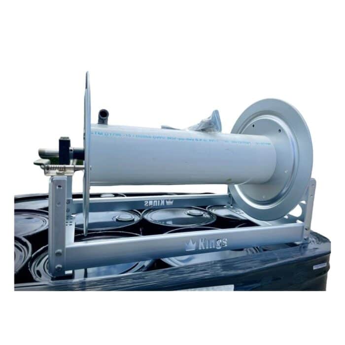 PCE Kings Hose Reel 22in Aluminum Manual Hose Reel