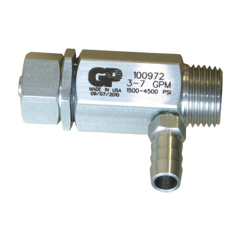 PCE General Pump Stainless Steel 3 7 GPM 4500 PSI Hot Water Safety Relief Valve 100972 PP PCE General Pump Stainless Steel 3 7 GPM 4500 PSI Hot Water Safety Relief Valve 100972 PP