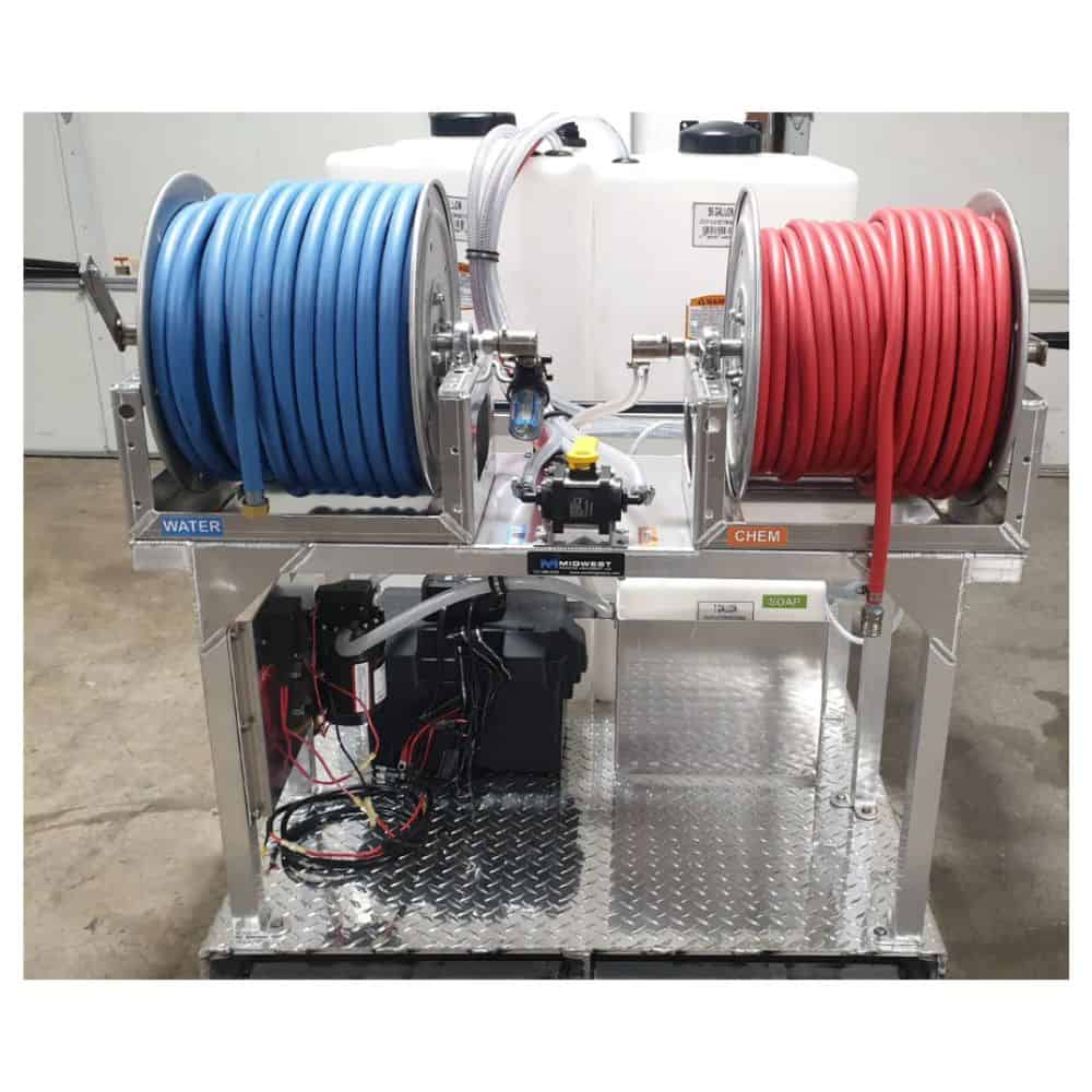PCE Cyclone Soft Wash Skid System 12 Volt MWE