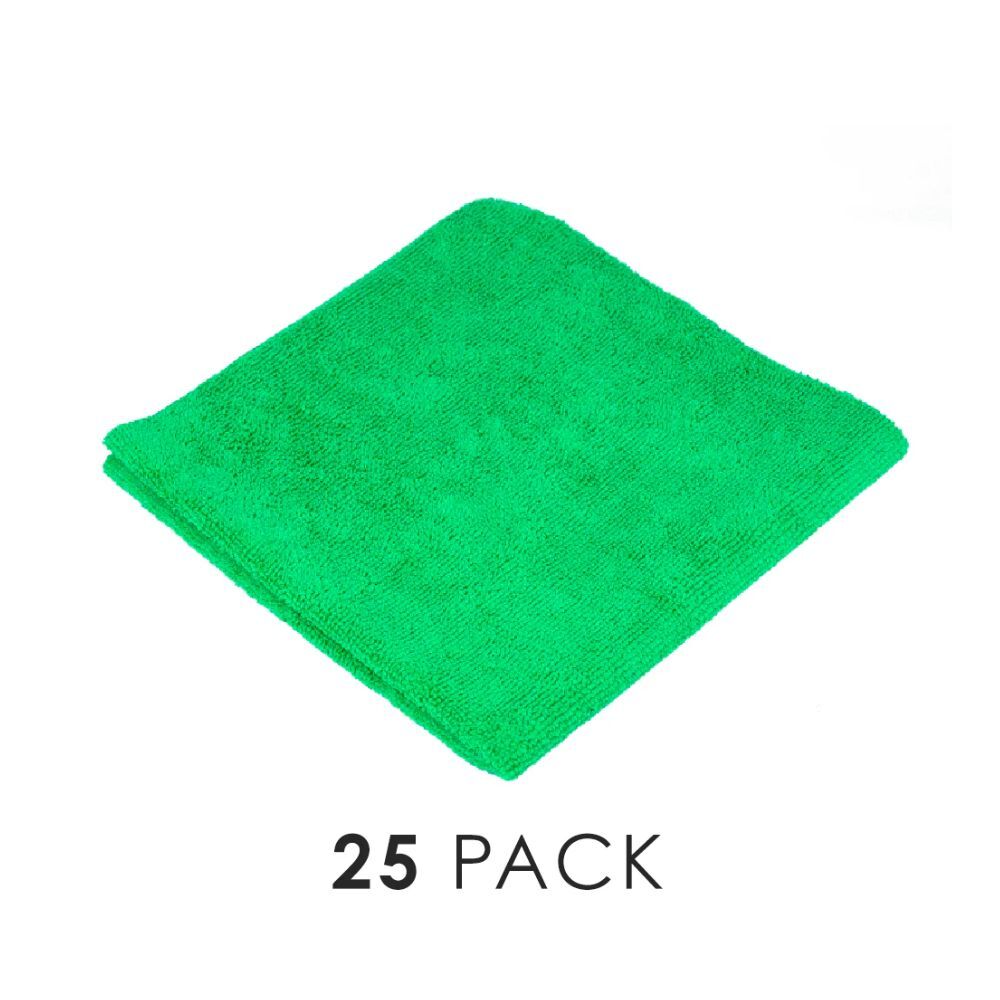 PCE Green Edgeless 245 Microfiber Towels–Pack of 25 TRC