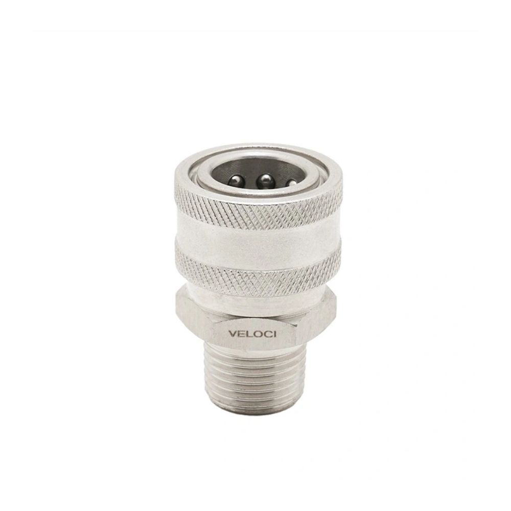 PCE Stainless Steel Coupler 12 MPT (24.0066) Veloci